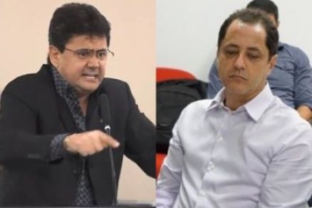 O ex-secretrio de Fazenda, der Moraes, e o delator Junior Mendona