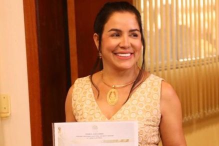 A vice-prefeita de Jauru, Enrcia Monteiro dos Santos, que foi acusada de compra de votos