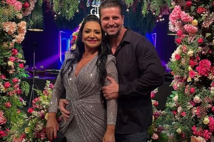 Rafael Ranalli e companheira Carita Freitas 