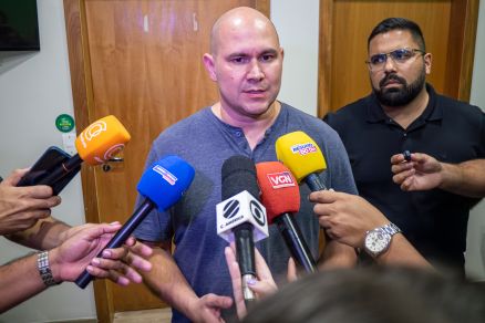 O prefeito de Cuiab Abilio Brunini, que rebateu deputado federal