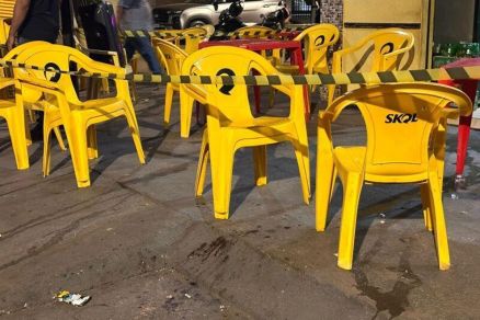 O crime ocorreu em um bar em Pontes e Lacerda
