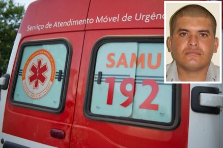 O soldado Mrio Lcio da Silva Rosa (detalhe), que morreu nesta segunda