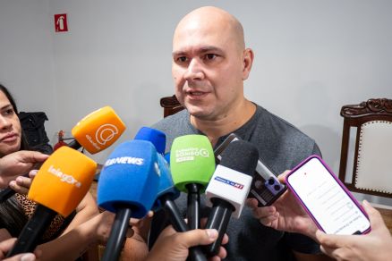 O prefeito de Cuiab, Abilio Brunini, que falou sobre Lei do Silncio 