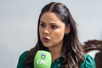 A vereadora Michelly Alencar, que criticou postura de colega 