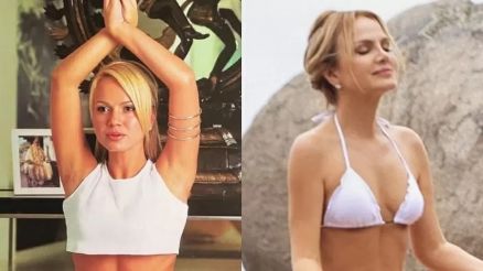 Eliana choca fs ao recriar foto feita h 30 anos
