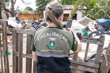A Secretaria de Ordem Pblica tem visitado terrenos em Cuiab