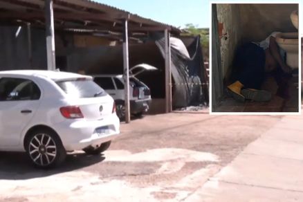 O suspeito foi baleado e morreu ainda no local do confronto 