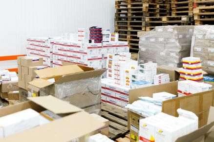 Imagem mostra parte dos medicamentos recebidos 