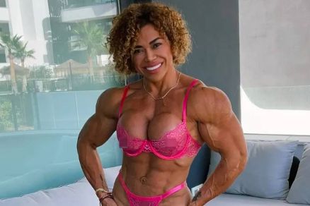 A fisiculturista Zunilda Mendez 