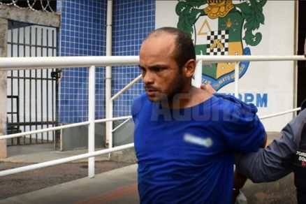 Suspeito de matar e enterrar mulher em Rondonpolis durante  preso