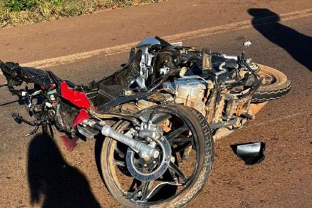 Edivon do Lago pilotava uma Honda Biz 125 no momento do acidente 