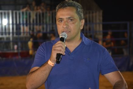 O prefeito de Peixoto de Azevedo, Nilmar Nunes de Miranda, que contratou os shows