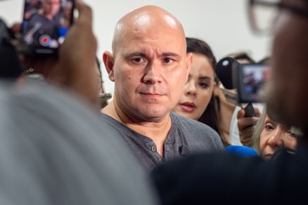 O prefeito de Cuiab, Abilio Brunini, que voltou a criticar o prefeito Emanuel Pinheiro