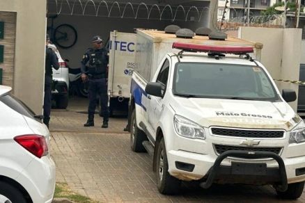 O crime ocorreu na casa da famlia, em Lucas do Rio Verde