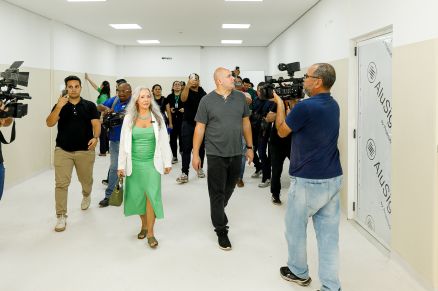 Prefeito e equipe realizaram vistoria no local