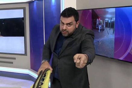 Felipe Macedo, mais conhecido como Macedo da Chinelada, permaneceu apenas um ms no SBT 