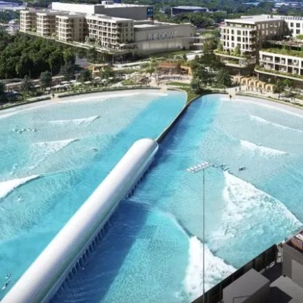 Primeiras imagens do Atlantic Park Surf