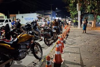 Cinco motoqueiros so presos em operao da Polcia em VG