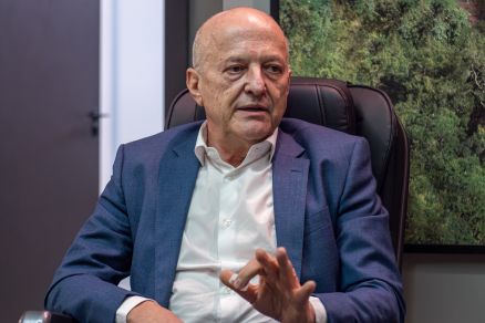O governador em exerccio Otaviano Pivetta: 
