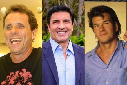 Tony Bellotto ( esquerda), Edu Guedes (centro) e Patrick Swayze tiveram cncer de pncreas 