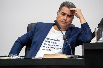 O ex-prefeito Emanuel Pinheiro foi ouvido na Cmara nesta segunda