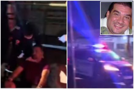 Pedro Willian Peixoto da Silva (detalhe) capotou veculo durante suposta fuga de blitz e precisou ser hospitalizado