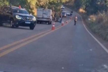 O local onde aconteceu o acidente que resultou na morte de Maria Aparecida