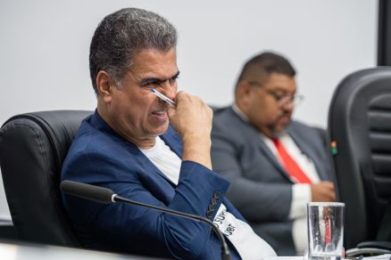 O ex-prefeito de Cuiab�, Emanuel Pinheiro, que foi condenado a indenizar o governador Mauro Mendes