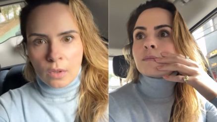 Ana Paula Renault contou que mulher tentou tir-la de carro de aplicativo