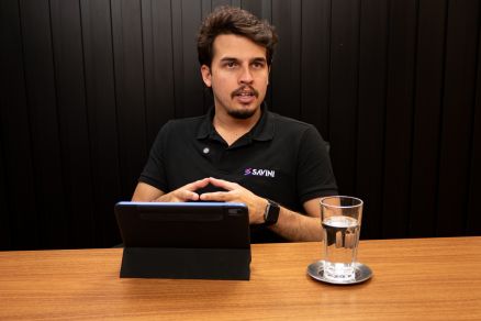 O publicitrio Domingos Svio Filho, que abordou estratgias de marketing nas redes 