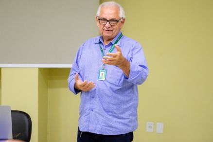 O novo secretrio de Agricultura e Trabalho de Cuiab, Vicente Falco Filho