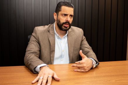 O delegado Walter Fonseca, titular da Defaz (Delegacia Especializada de Crimes Fazendrios)