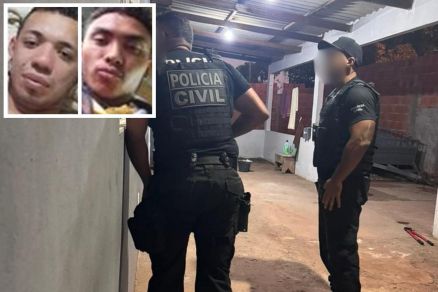 As vtimas identificadas foram Diego Sales, de 22 anos, e Mefibozete 