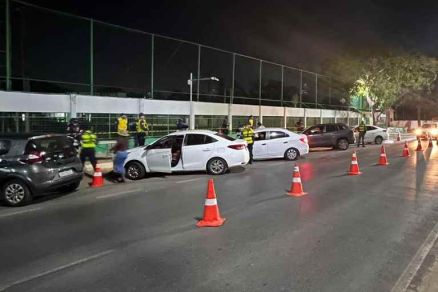 Operao Lei Seca em Cuiab ocorreu na madrugada deste domingo 