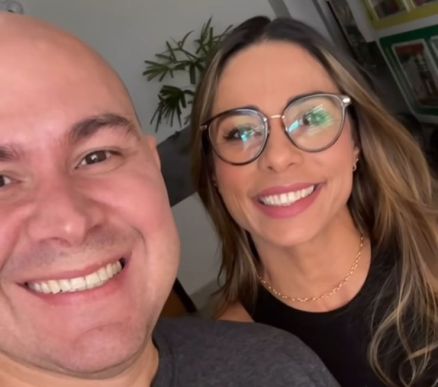 O prefeito Abilio Brunini e a arquiteta Lise Borkkoni