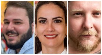 Gabriel Tacca, Sabrina Iara e Ivan Bonotto