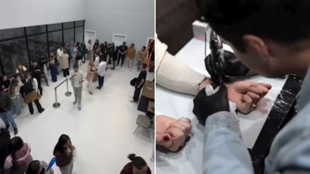 Igreja em SC faz tatuagem coletiva em fiis e recebe crticas nas redes