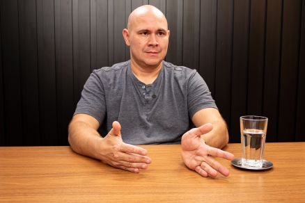 O prefeito de Cuiab Abilio Brunini, que falou sobre servidores pblicos e seis meses de gesto