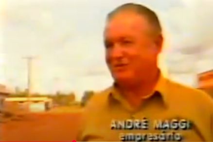 O empresrio Andr Maggi, um dos entrevistados pelo Globo Reprter