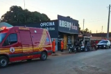 Adolescente de 14 anos  morto a tiros dentro de oficina em MT 