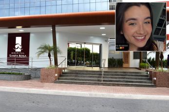 Amigos e parentes homenageiam jovem: 
