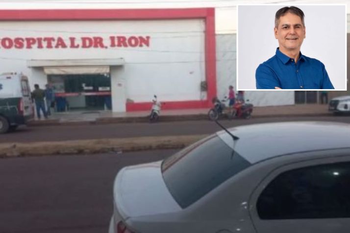 Ex-prefeito de Confresa  baleado em clnica no interior; vdeo 