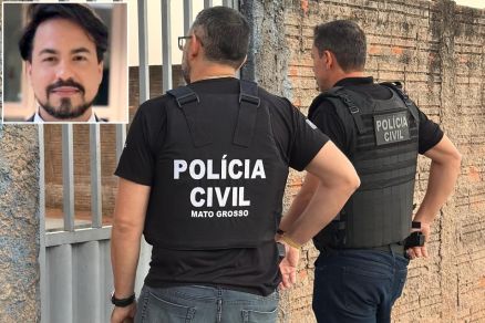 O mdico Thiago Bitencout Barbosa (detalhe), que est preso por suspeita de abuso sexual infantil