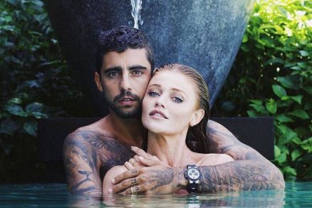Pedro Scooby e a esposa, a modelo Cintia Dicker 