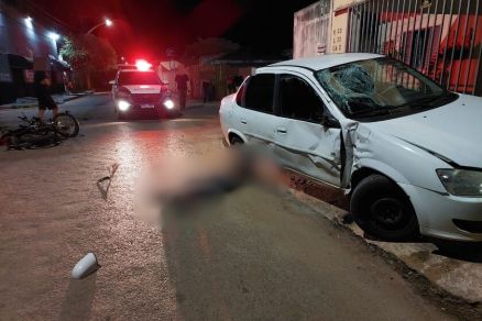 O acidente aconteceu na noite de quinta em Pontal do Araguaia