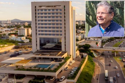 O Cuyaba Golden Hotel, que pertence ao empresrio Fernando Robrio Borges Garcia (detalhe)