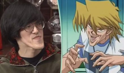 Japons com o 'queixo mais longo do mundo'  conhecido como Jonouchi por causa de personagem de anime