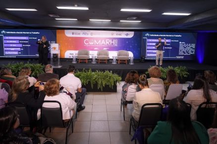 Palestra durante o Congresso Mato-Grossense de Recursos Humanos