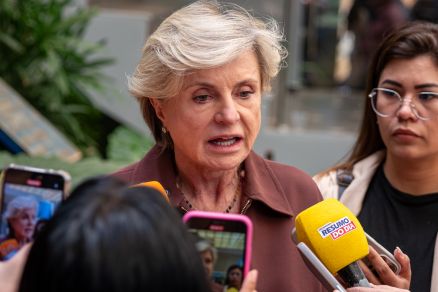 A senadora Margareth Buzetti, que  crtica s aes de Moraes (Foto Victor Ostetti/ MidiaNews)