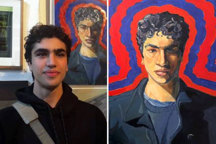 Filho de Marisa Monte, Mano Wladimir faz autorretrato para exposio no Rio -